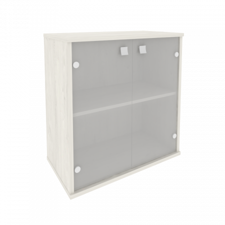 Шкаф низкий широкий (стекло) Л.СТ-3.2