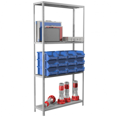 СТЕЛЛАЖ MS STANDART 185KD/70X30/4