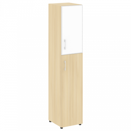 Шкаф высокий узкий (стекло лакобель в раме) LT.SU-1.7 R (Левый / Правый)