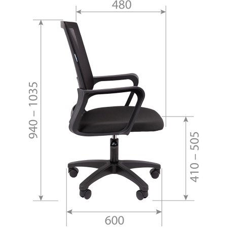 Кресло офисное CHAIRMAN 606 ЛТ (LT)