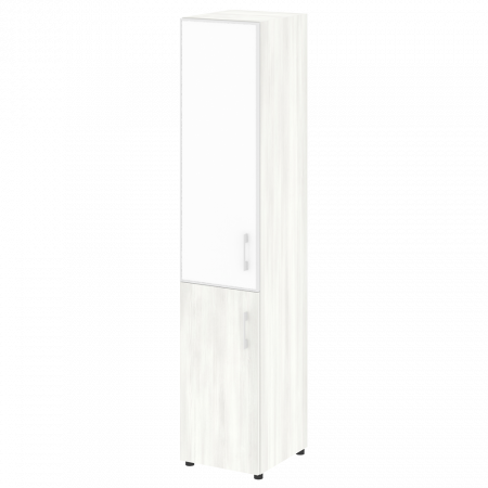 Шкаф высокий узкий (стекло лакобель в раме) LT.SU-1.2 R (Левый / Правый)