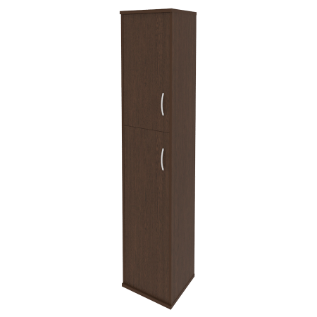 Шкаф высокий узкий левый (1 средняя дверь ЛДСП, 1 низкая дверь ЛДСП) А.СУ-1.8 Л