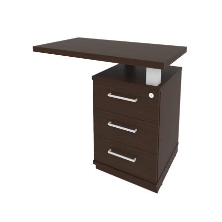 Тумба приставная для прямоугольного стола KTP-1 (Левая / Правая)