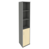 Шкаф высокий узкий правый (1 низкая дверь ЛДСП) А.СУ-1.1 П