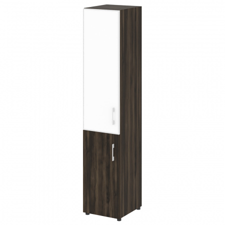 Шкаф высокий узкий (стекло лакобель в раме) LT.SU-1.2 R (Левый / Правый)