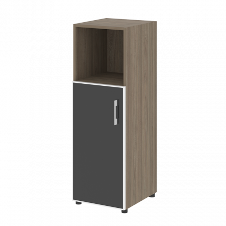 Шкаф средний узкий (стекло лакобель в раме) LT.SU-2.2 R (Левый / Правый)