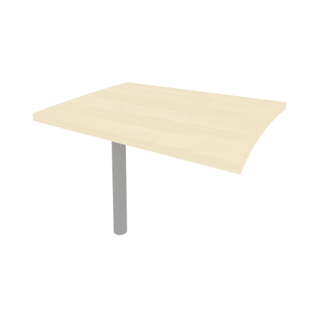 Брифинг-приставка для криволинейного стола KB-3