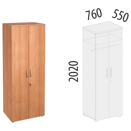 Шкаф для одежды большой с замком 61.42