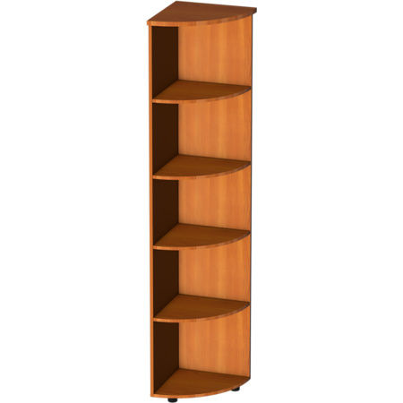 Шкаф офисный угловой с радиусом Р.У-1П высокий