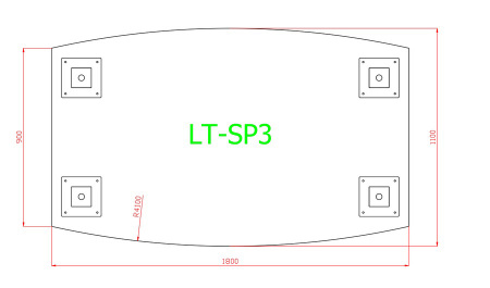 Стол переговорный LT.SP-3